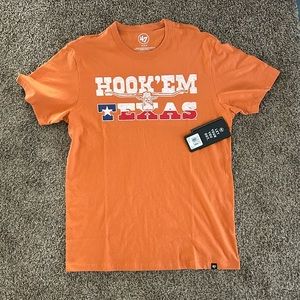 Texas Longhorns 47 Brand College Vault Hook ‘Em Shirt